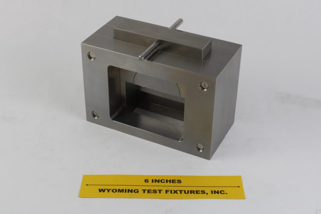 Lapped Block Shear Strength Of Adhesive Bonds Astm D905 Wyoming Test Fixtures